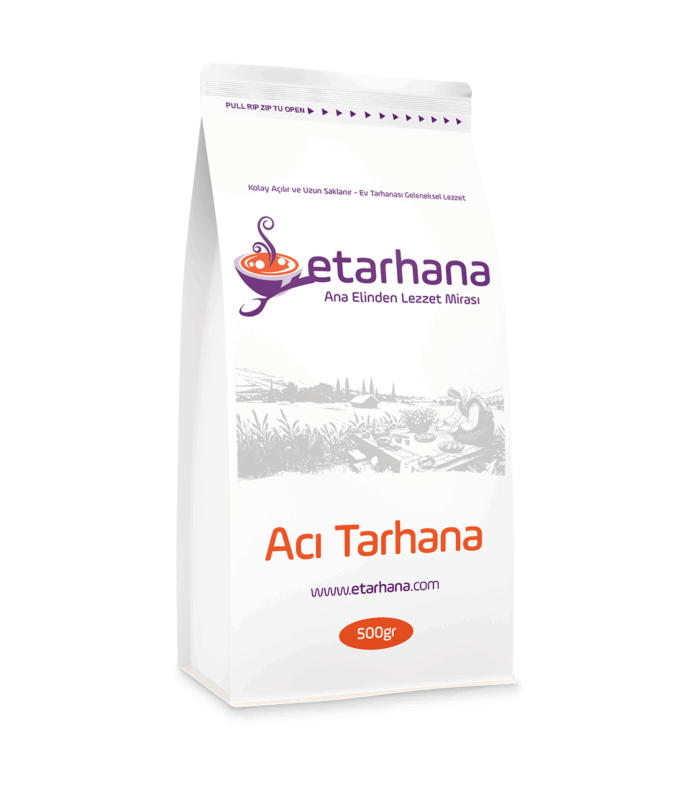 E Tarhana Acılı Ev Usulü Tarhana 500gr - Görsel 1